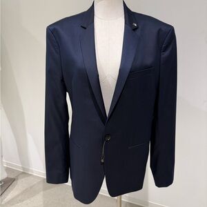 Zara Men's Navy Blazer size 44
